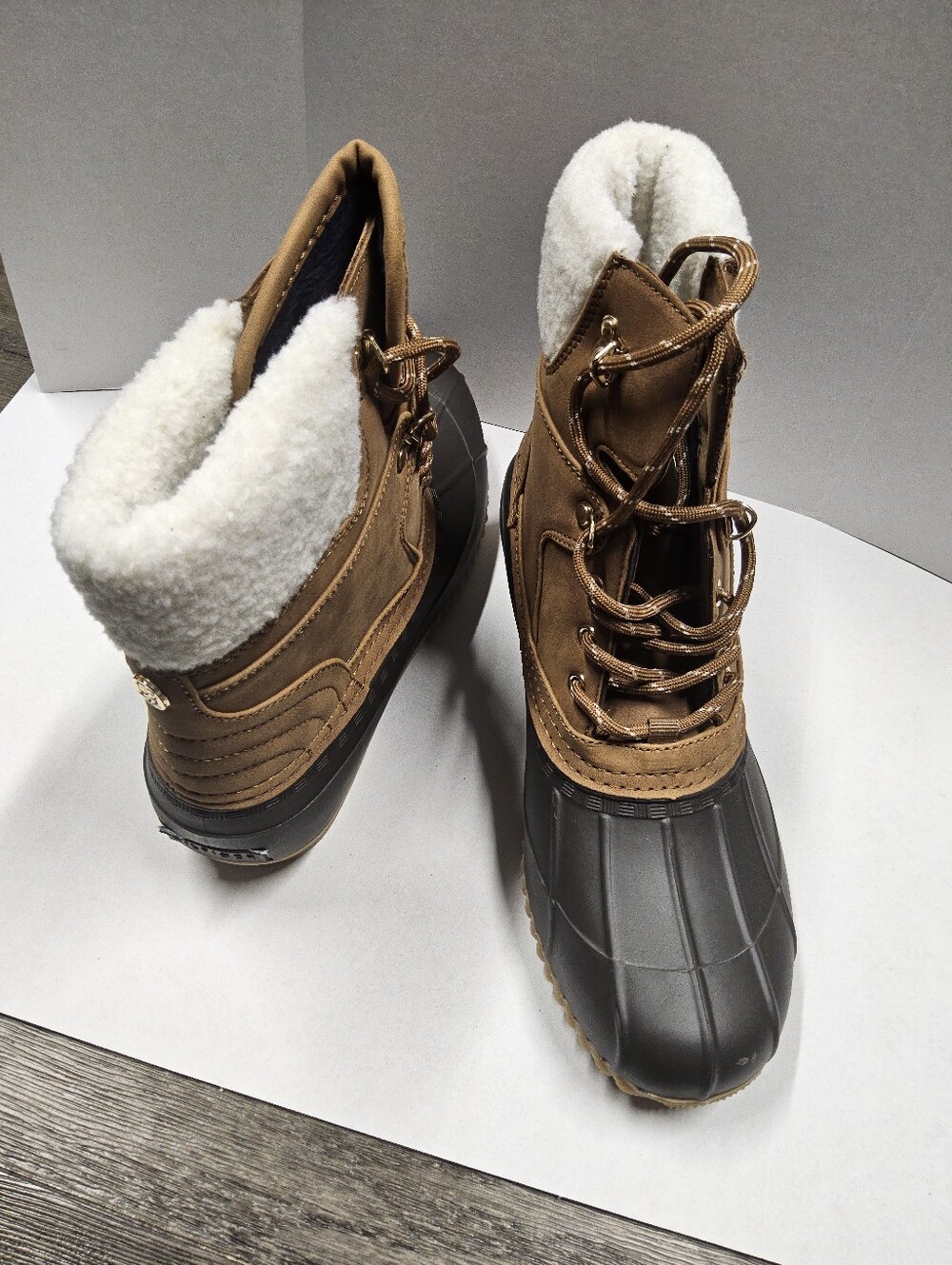 Customer Return Size 9 Tommy Hilfiger Rainh Dark Brown Boots
